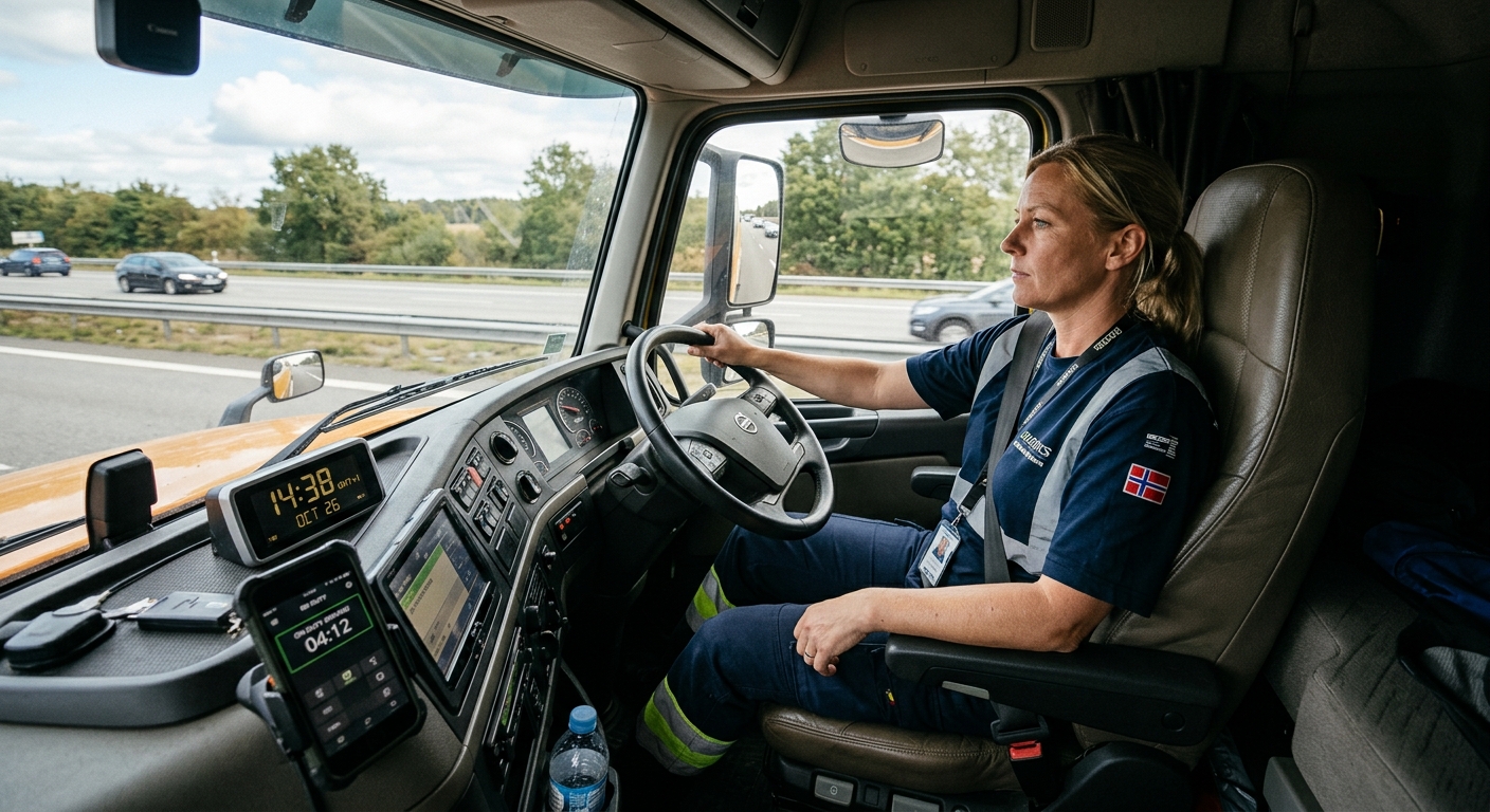 Regler for køretid, hvileperioder og arbejdstider for lastbilchauffører